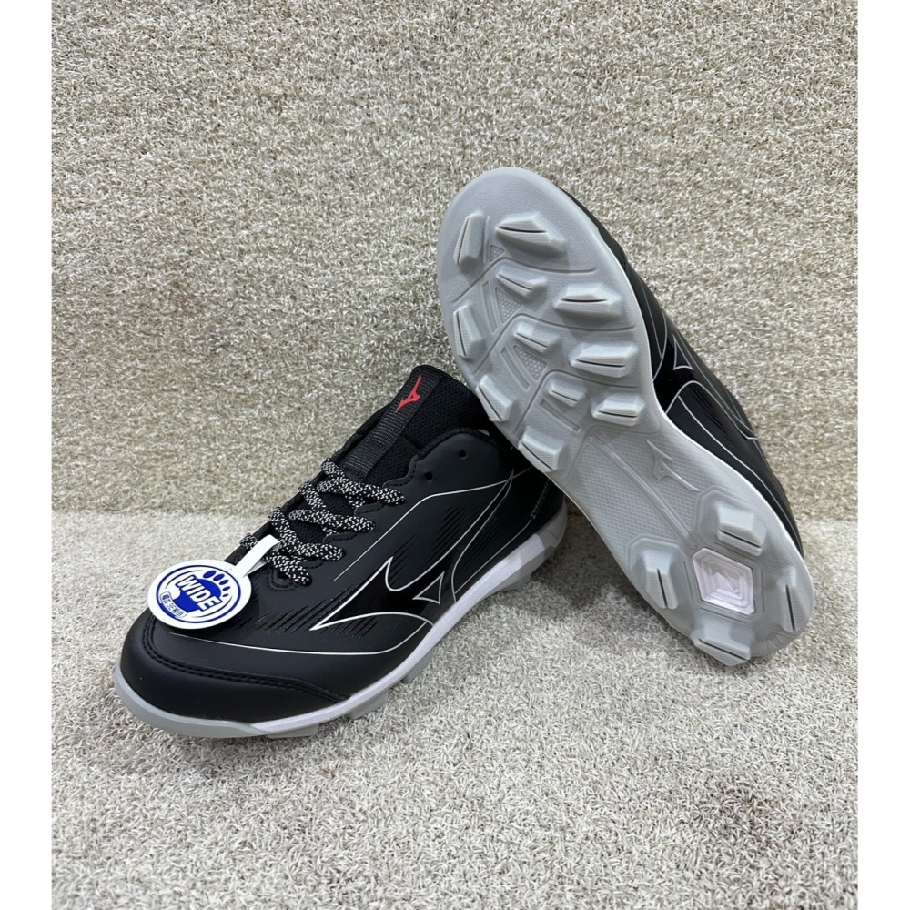 = 威勝 運動用品 = 26年 Mizuno WAVE LIGHTREVO 棒、壘球鞋 (寬楦) 11GP256009-細節圖4
