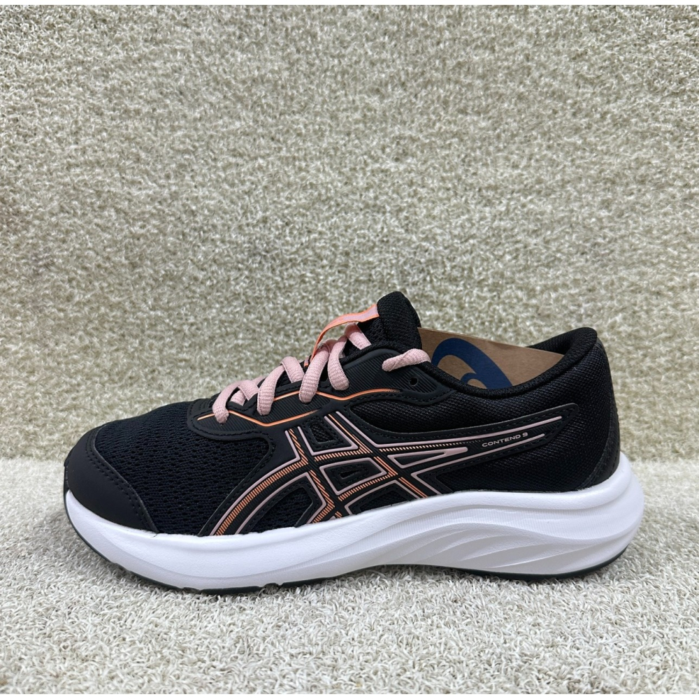 = 威勝 運動用品 = 26年 Asics CONTEND 9 GS 男、女 大童鞋 1014A337-010-細節圖2