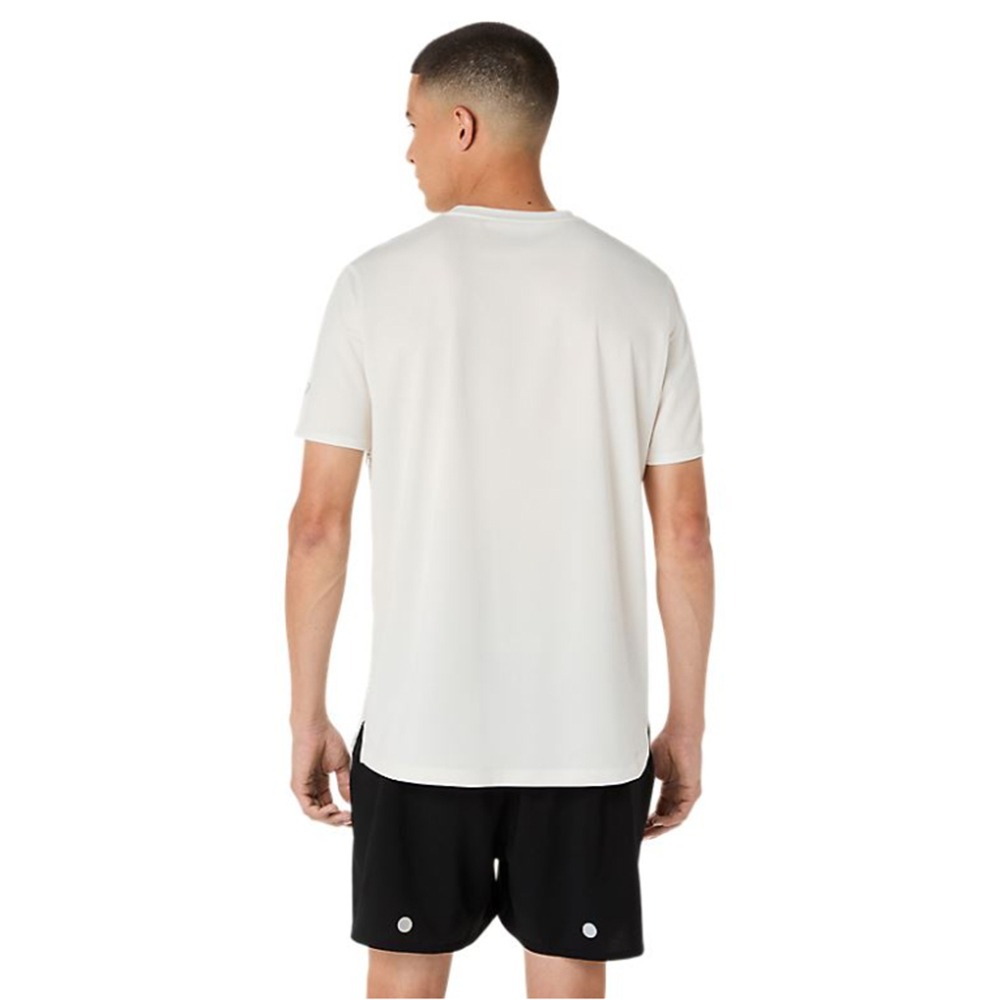 = 威勝 運動用品 = 26年 Asics 短袖上衣 (深藍) 2011D527-100-細節圖4