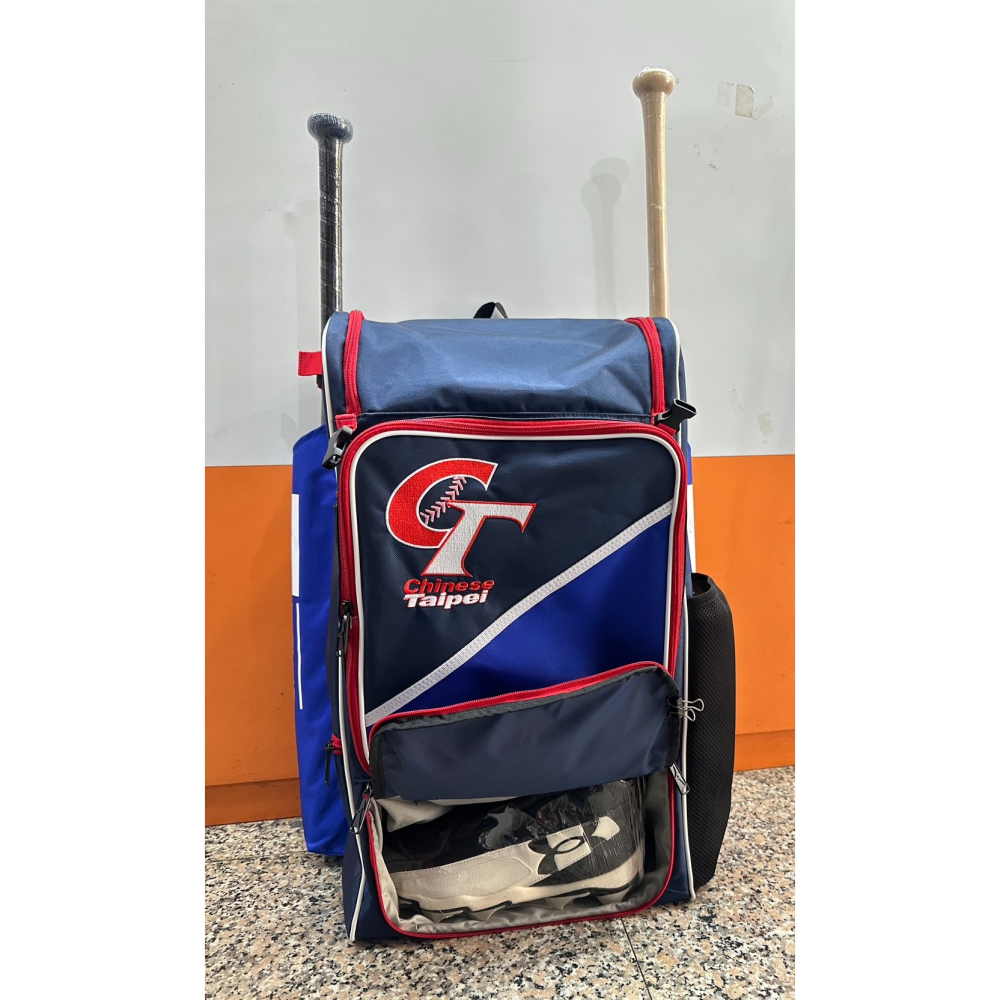 = 威勝 運動用品 = Mizuno CT裝備袋 棒、壘裝備後背包 1FTDC01414-細節圖3