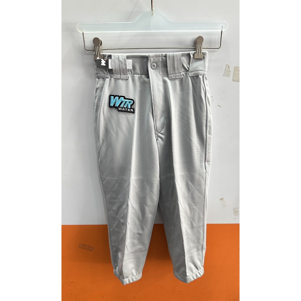 = 威勝 運動用品 = WTR 七分 棒.壘球褲 (灰色)-規格圖1