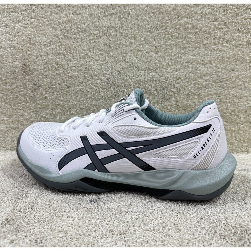 = 威勝 運動用品 =26年 Asics GEL-ROCKET 12 (2E寬楦)男排、羽球鞋 1071A115-105-細節圖2