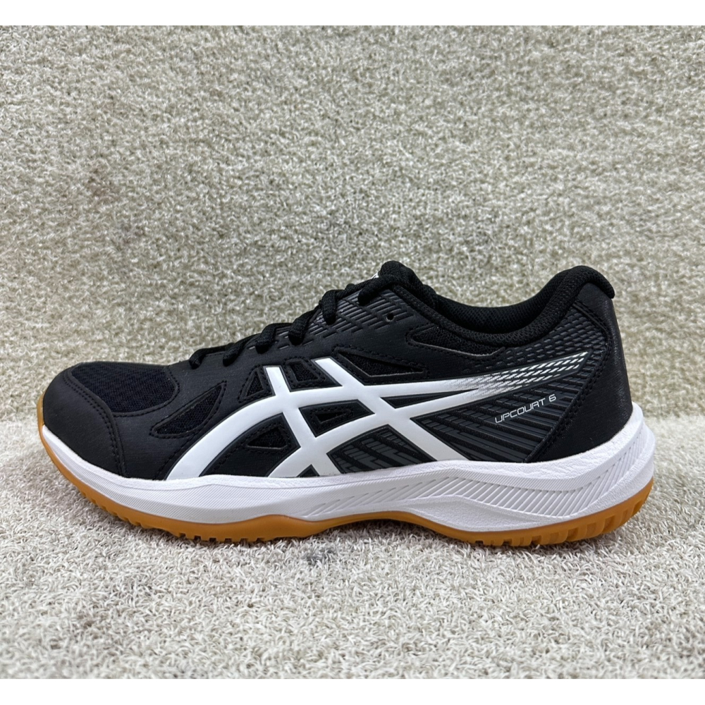 = 威勝 運動用品 = 26年 Asics UPCOURT 6 男 排、羽球鞋 1071A104-001-細節圖2