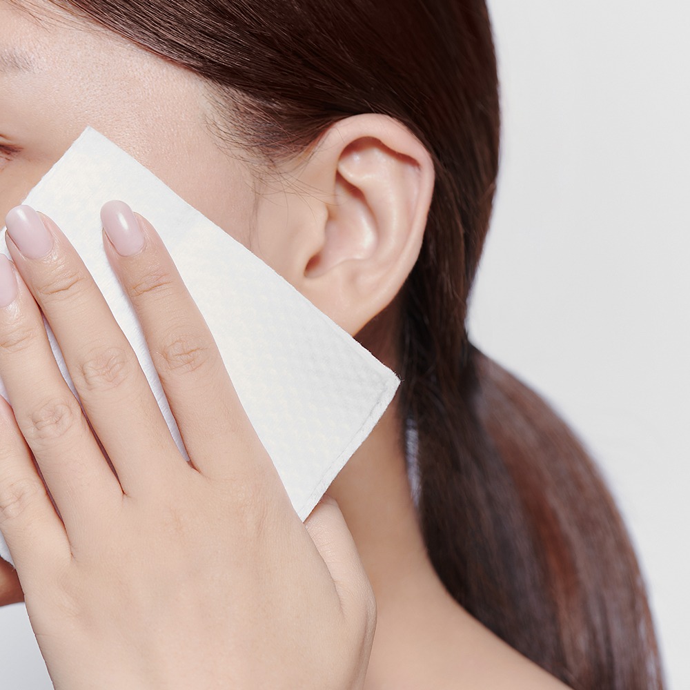 台灣製造洗臉巾-Padki舒適感乾濕兩用潔膚巾-細節圖2