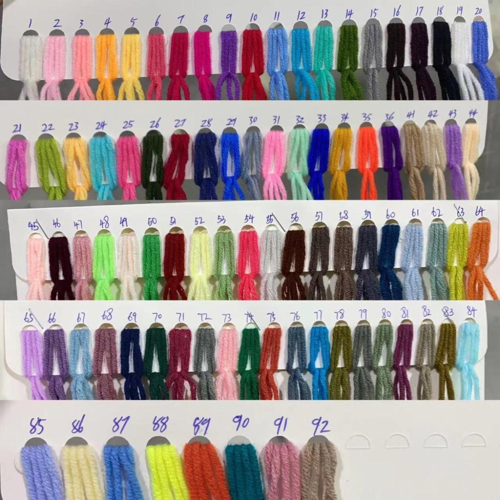 【店長推薦】五股牛奶棉毛線批盛唐牛奶棉5股寶寶絨線鉤包嬰兒童圍巾玩偶diy線 全館免運-細節圖3