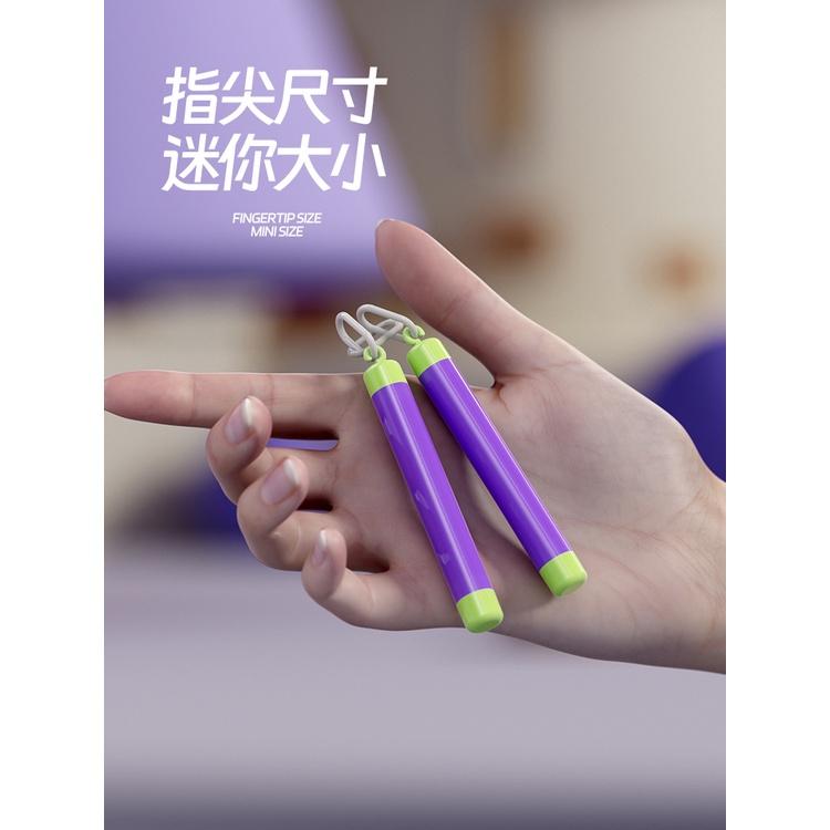 精選模型刀★新品網紅玩具減壓&玩具刀幼崽槍雙截棍玩具解壓迷你雙節棍親子互動 網路紅人 小紅書 TikTok 同款玩具-細節圖3