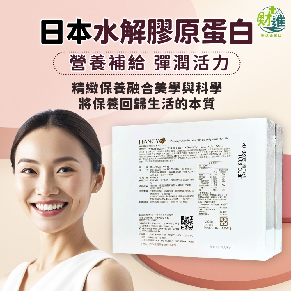 婕凡希Q10 婕凡希Q10 Plus 婕凡希Q10 Plus錠-細節圖5
