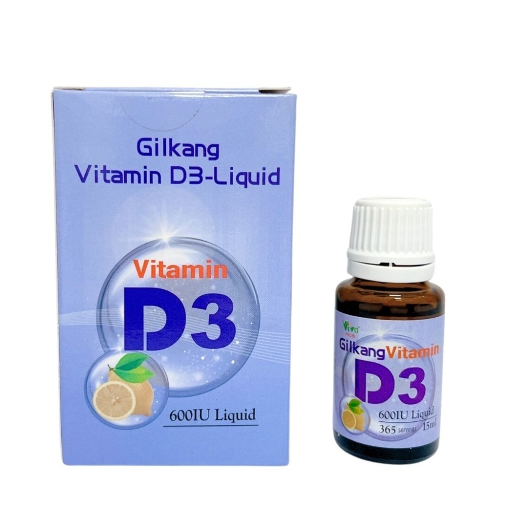 吉爾康 維生素D3 液劑 15ml 維生素 維生素d3 檸檬萃取 加拿大進口-細節圖2