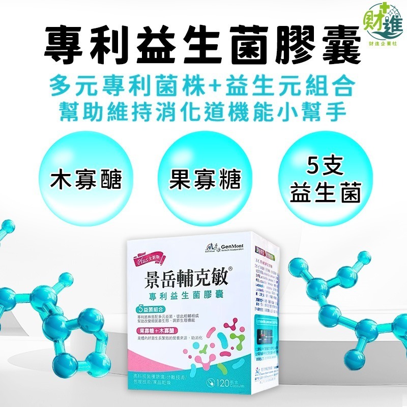 景岳輔克敏益生菌 輔克敏 景岳輔克敏 景岳輔克敏膠囊-細節圖2