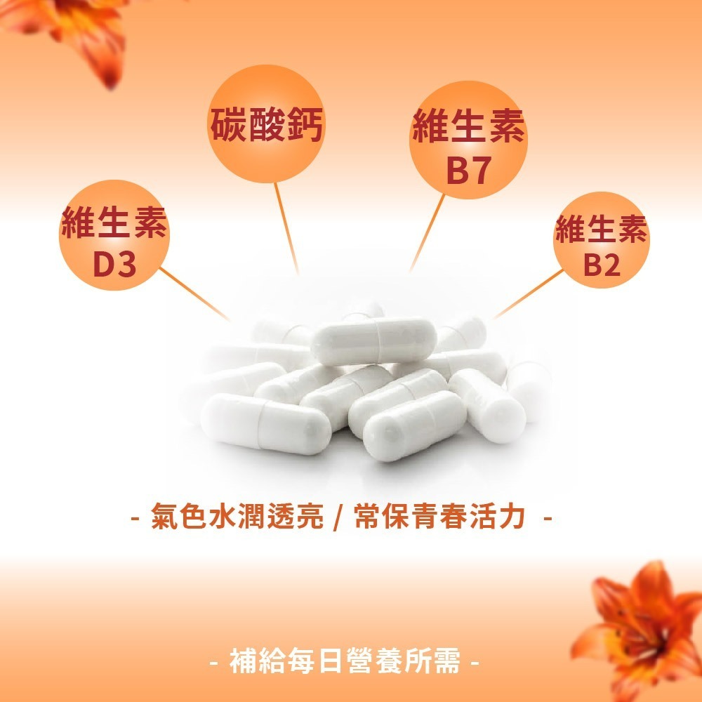 芙嘉寶  芙婷寶的升級版  Femarelle  Forever  複方升級配方 生物素 維生素d3 維生素b2-細節圖8