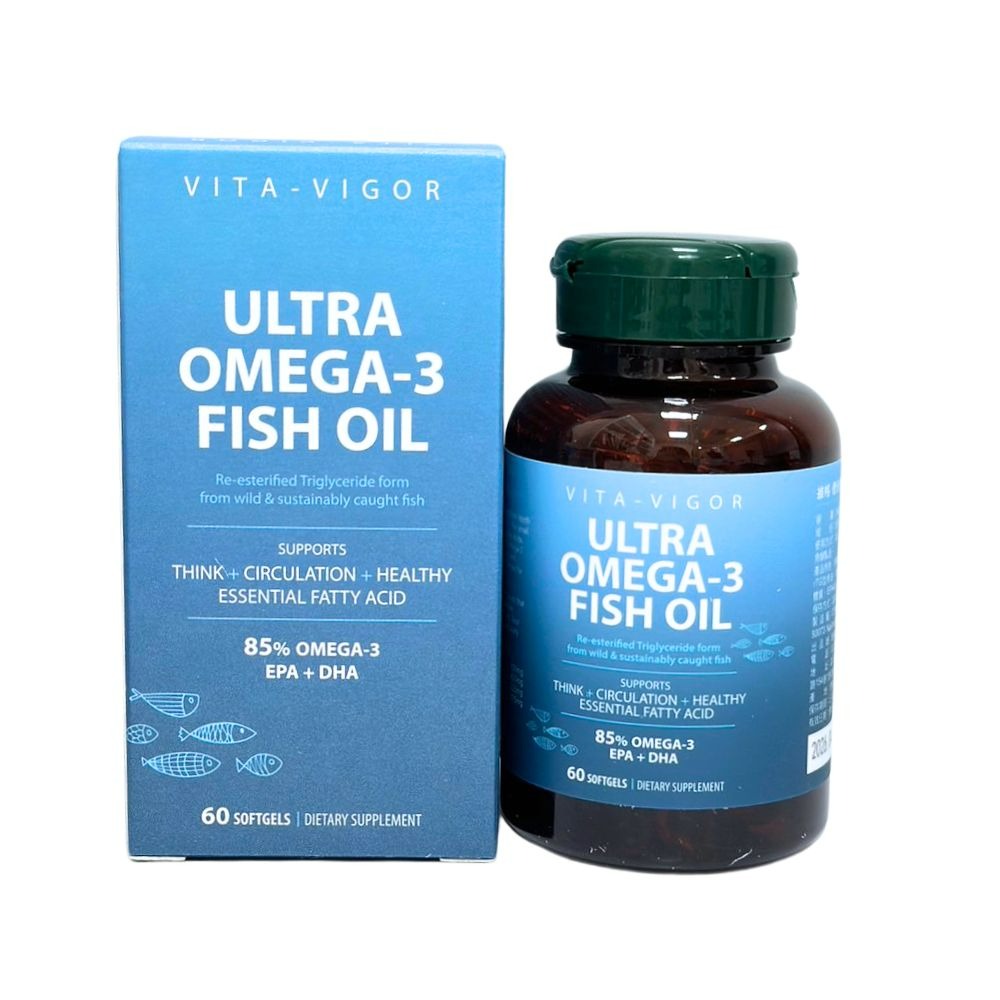 維格德倍優魚油 60粒 魚油 omega 3 魚油 omega 3 epa 魚油 dha 魚油 維格 深海魚油 德國魚油-細節圖2