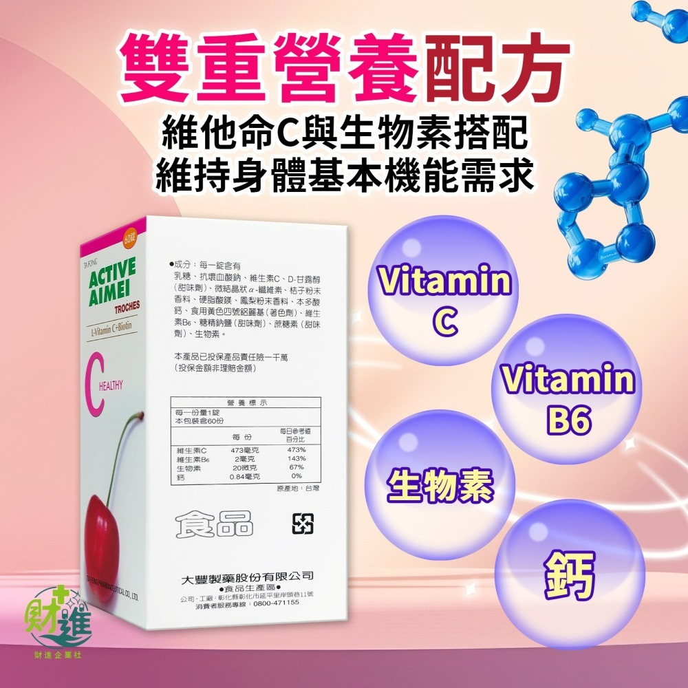 活力愛美口含錠-細節圖4