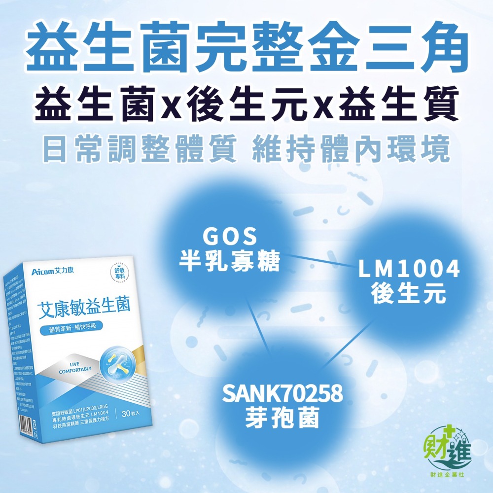 Aicom艾力康 艾康敏益生菌-細節圖4