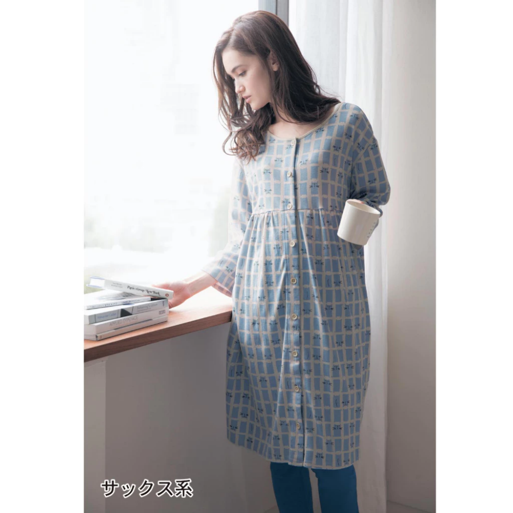 DL哆愛 月子服 孕婦套裝 哺乳睡衣 產後月子服 孕婦裝 冬天孕婦裝 哺乳衣套裝 哺乳衣 孕婦褲 月子褲 長袖哺乳衣-規格圖9