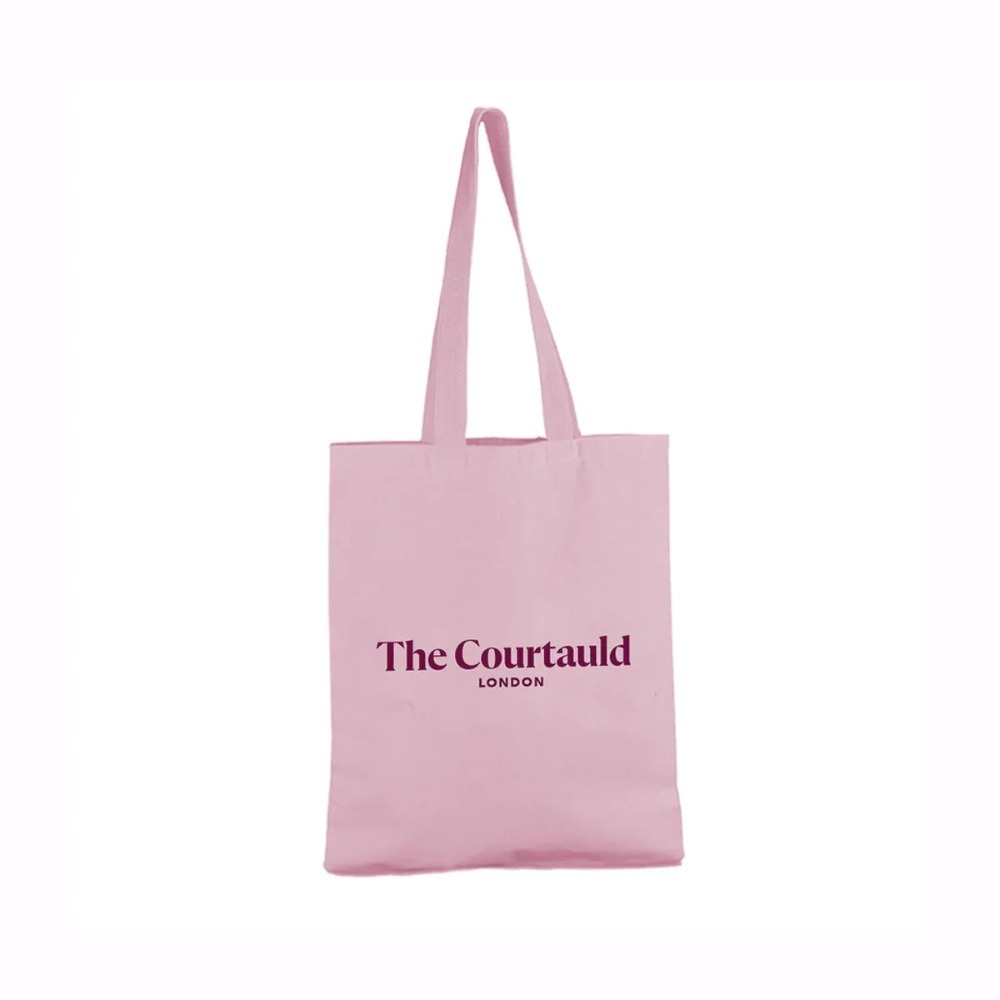 現貨 Courtauld London Tote Bag 馬卡龍色帆布袋 托特包 英國美術館 英國正品🇬🇧-規格圖11