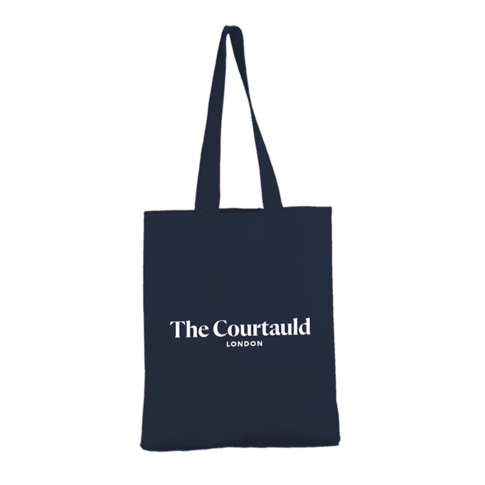 現貨 Courtauld London Tote Bag 馬卡龍色帆布袋 托特包 英國美術館 英國正品🇬🇧-規格圖11