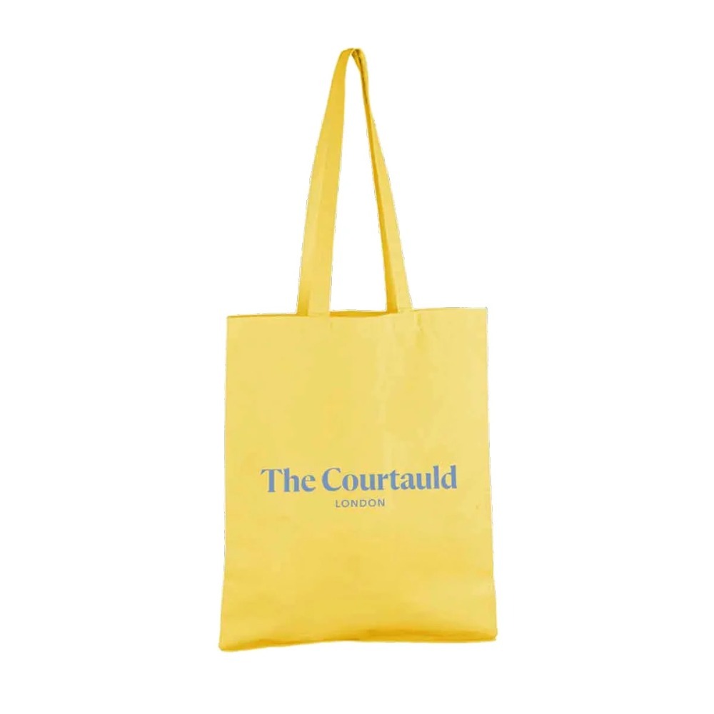 現貨 Courtauld London Tote Bag 馬卡龍色帆布袋 托特包 英國美術館 英國正品🇬🇧-規格圖11