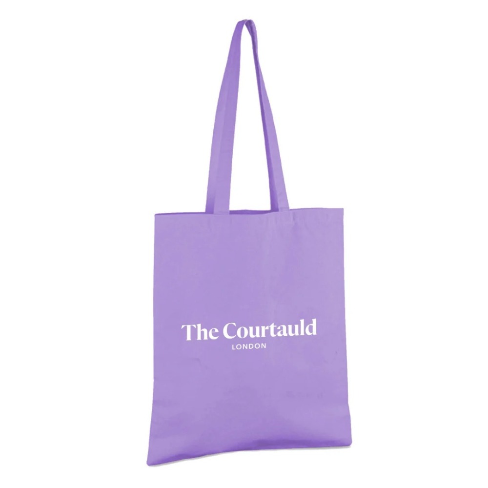 現貨 Courtauld London Tote Bag 馬卡龍色帆布袋 托特包 英國美術館 英國正品🇬🇧-規格圖11