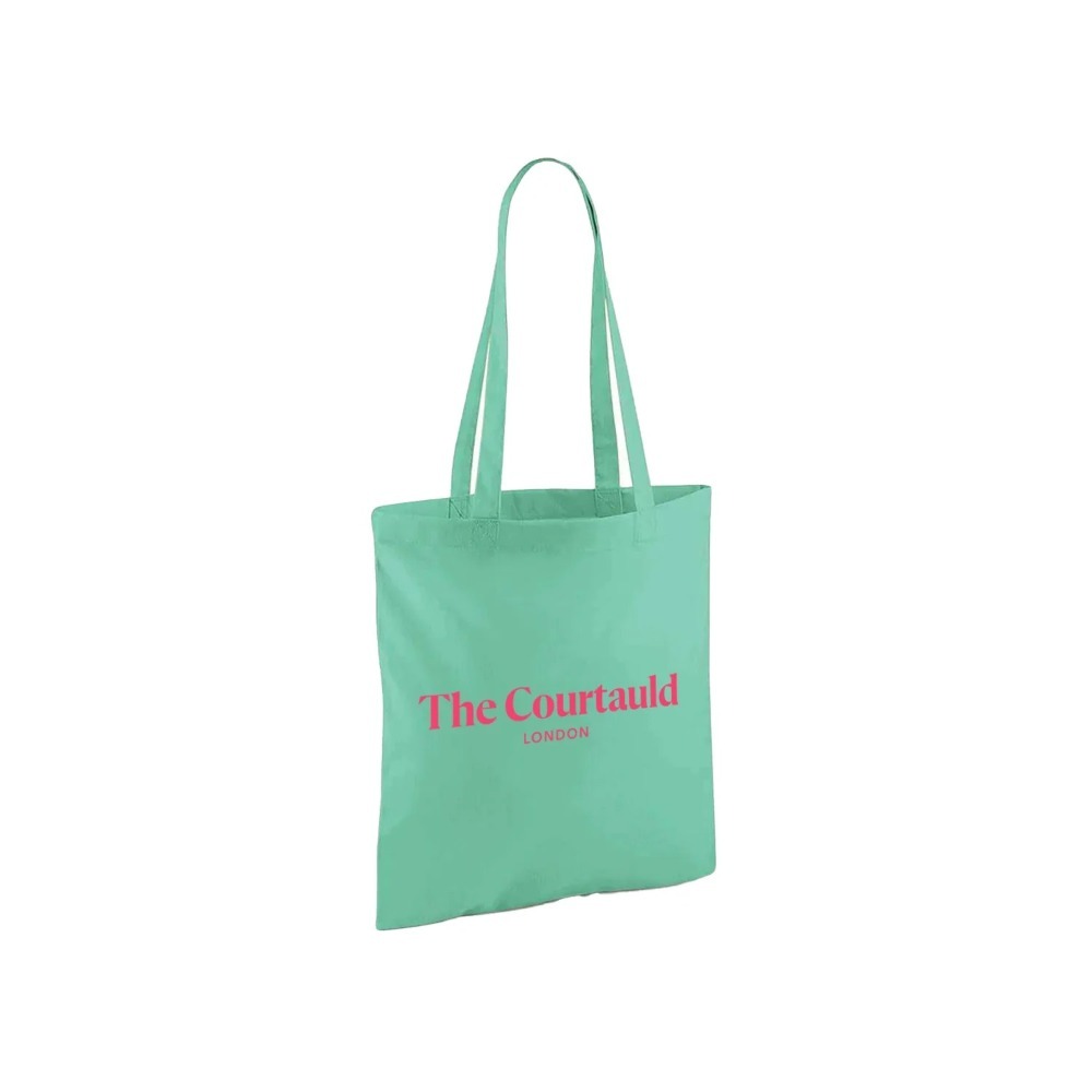 現貨 Courtauld London Tote Bag 馬卡龍色帆布袋 托特包 英國美術館 英國正品🇬🇧-規格圖11