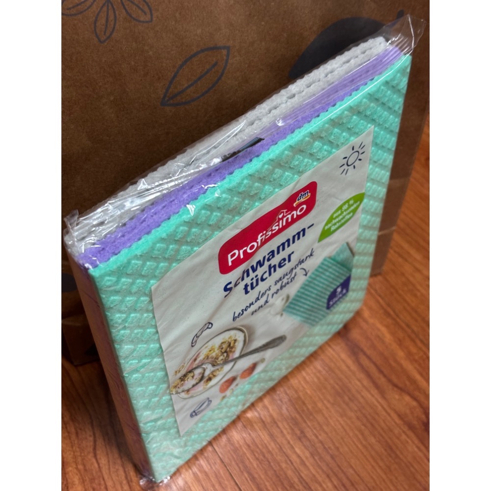 現貨 🇩🇪德國DM Profissimo 萬用抹布 神奇抹布 一包5入-細節圖3