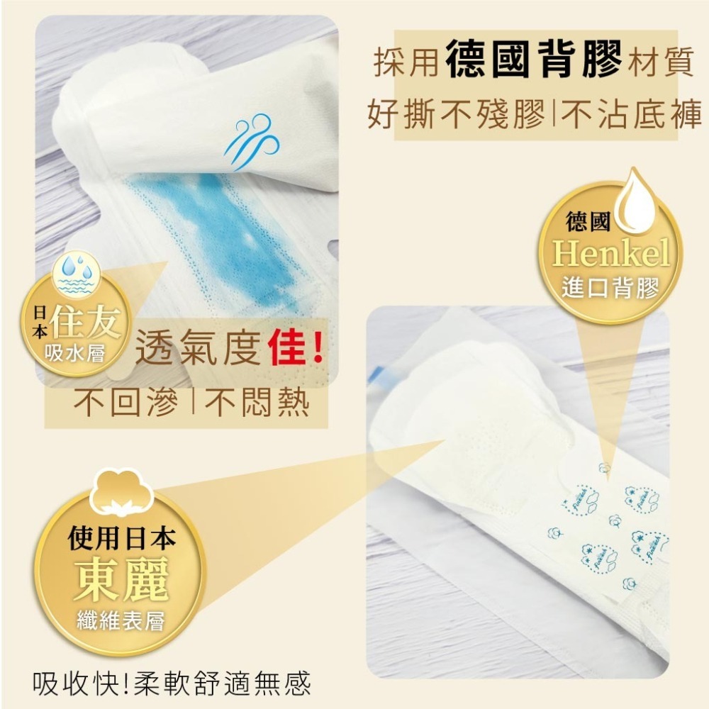 釩泰 涼感抑菌衛生棉 任選多包優惠 涼感 護墊 德日材料 日用 夜用 透氣 量大衛生棉 超薄 防漏 親膚-細節圖7