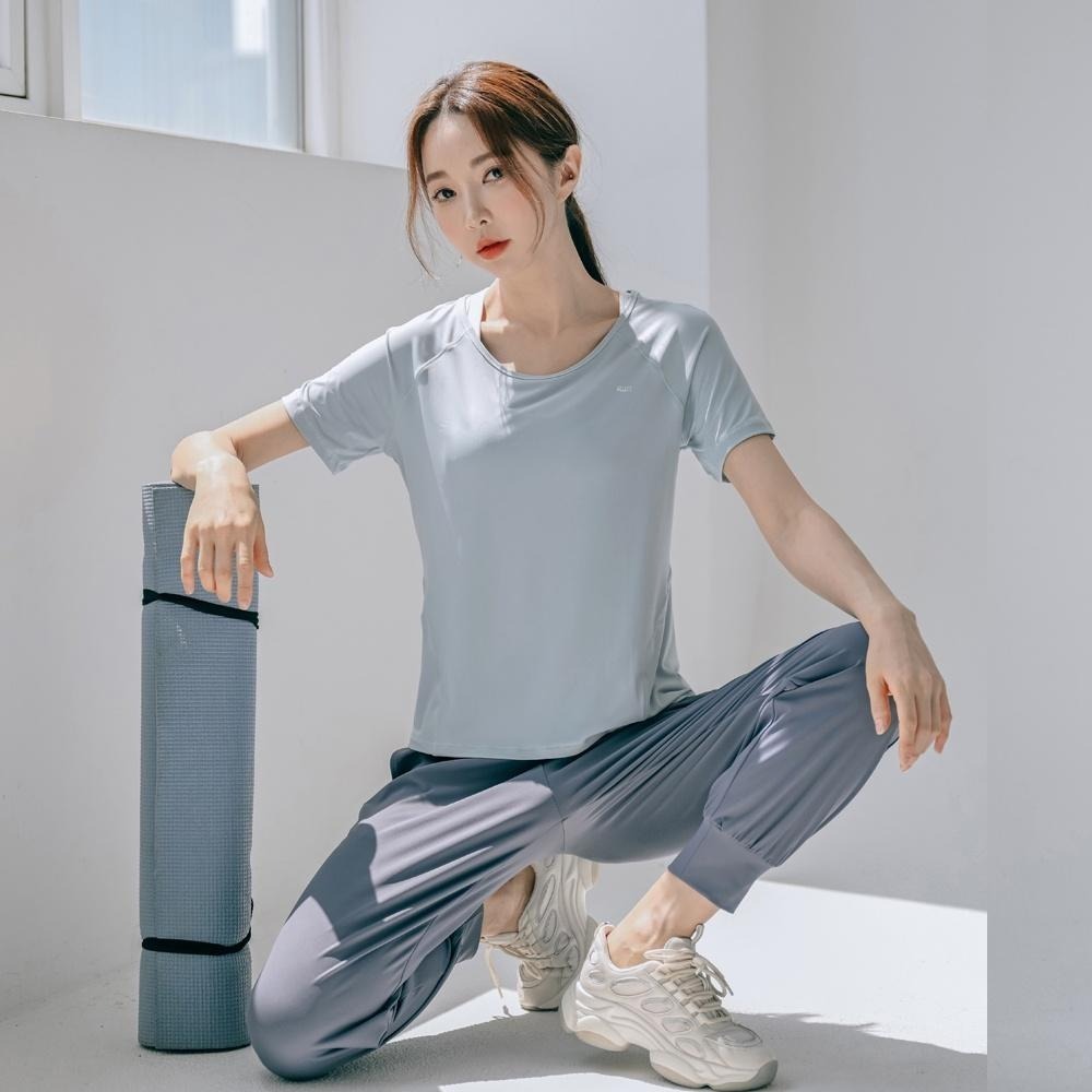 【BODYAIR】親膚S拼線涼軟上衣 任2入(瑜珈.運動.慢跑)-細節圖6