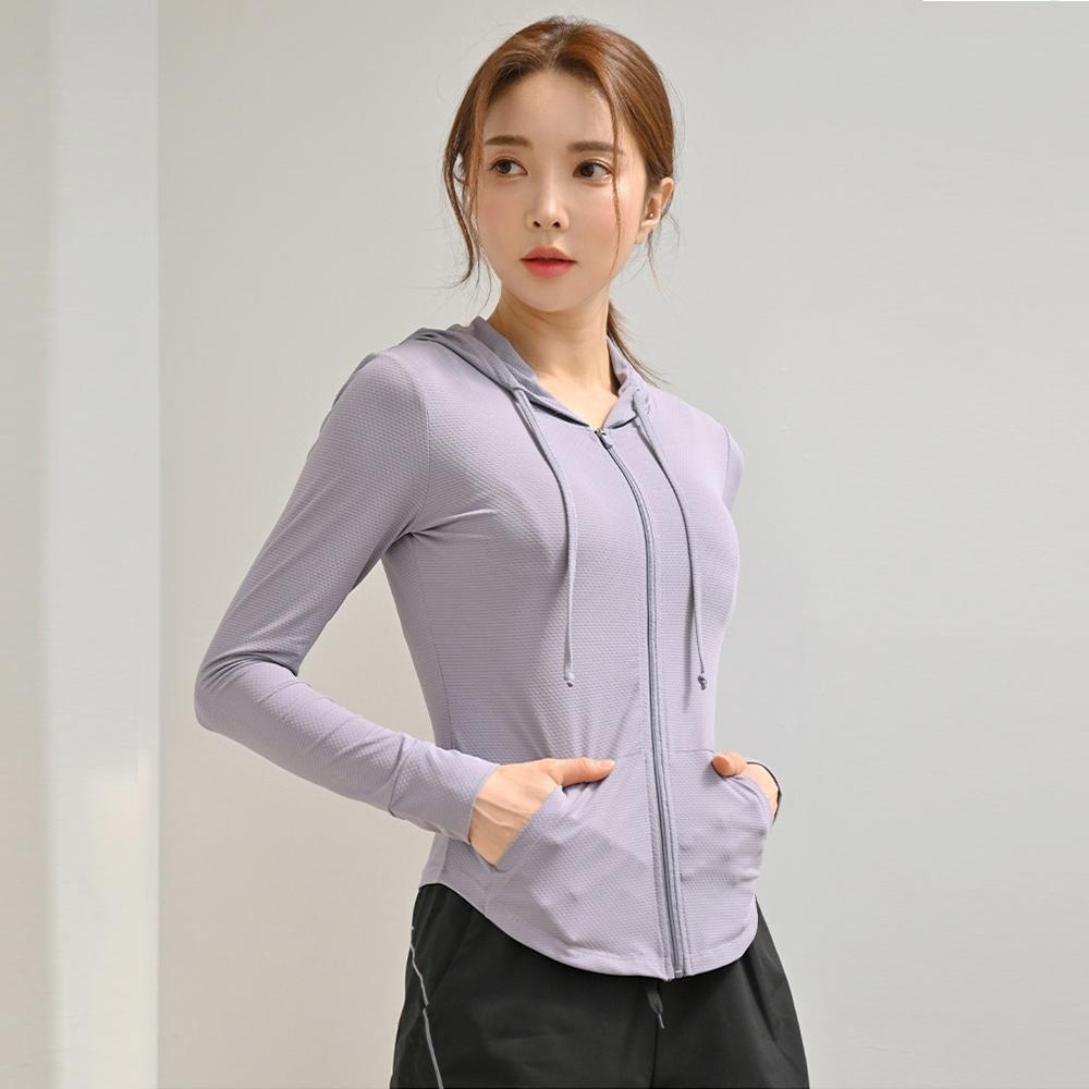 【BODYAIR】透涼微孔彈力連帽外套 任2入(運動.健身.慢跑)-細節圖5