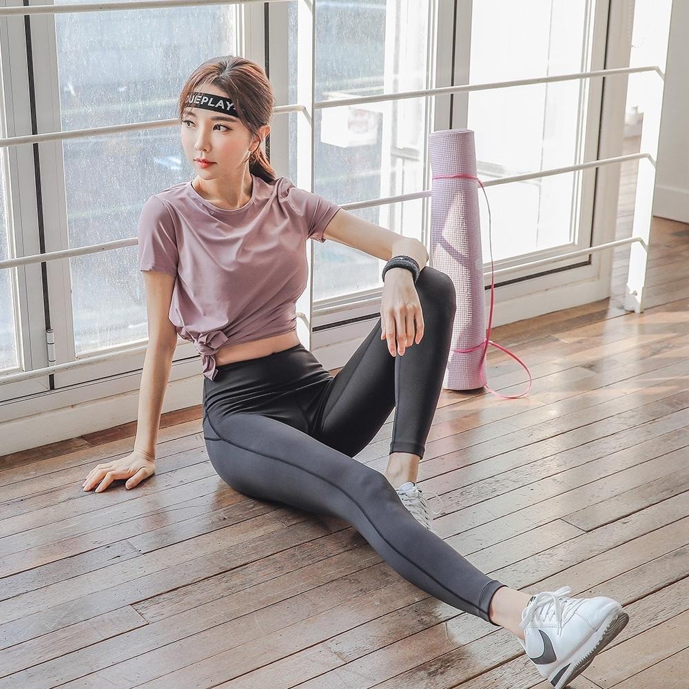 【BODYAIR】多造型下擺顯瘦上衣 任2入(運動.健身.慢跑)-細節圖2