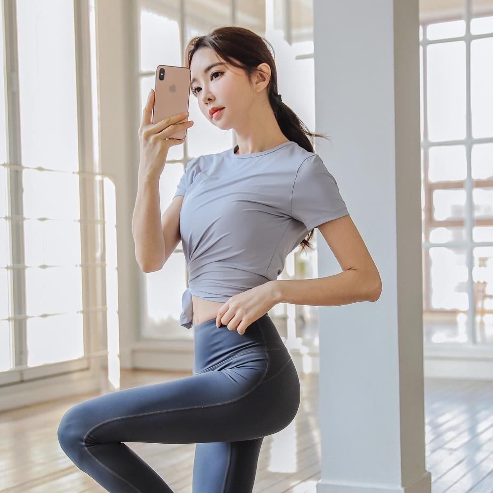 【BODYAIR】多造型下擺顯瘦上衣 任2入(運動.健身.慢跑)-細節圖5