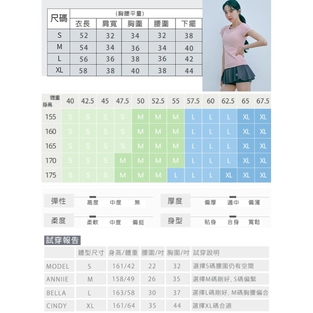 【BODYAIR】任2入 小肩透紗收腰BRA上衣(瑜珈.慢跑.健身)-細節圖7