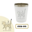 日本小倉陶器 3 Kittens系列 冷熱兩用車用 18-8不鏽鋼保溫杯360ml-規格圖9
