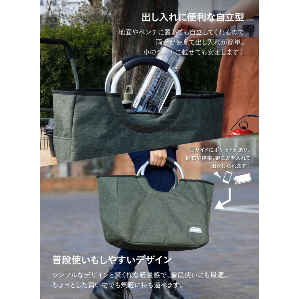 CB Japan⎥夏日必備日本超人氣BOCCA時尚輕巧系列手提保冷袋17L｜保冷手提袋｜露營-細節圖5