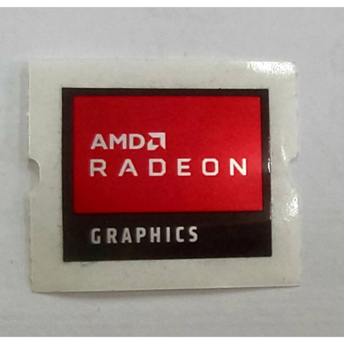 Amd Radeon 標誌貼紙貼紙 原廠貼紙 全新品