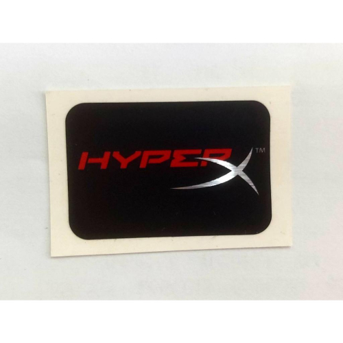 HyperX 標誌貼紙貼紙 原廠貼紙 全新品