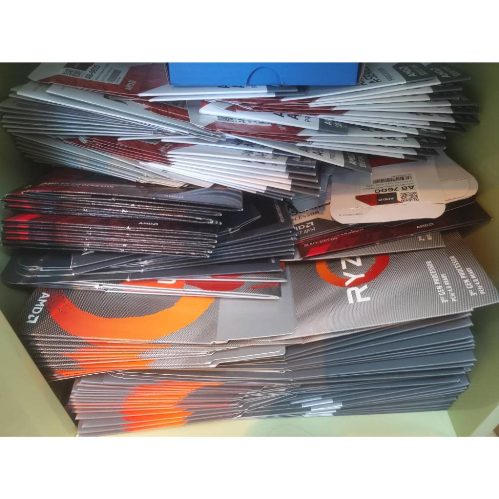 9500 9600 7600 1200 1400 1600 1700 CPU空盒 處理器空盒 超微 AM4-細節圖4