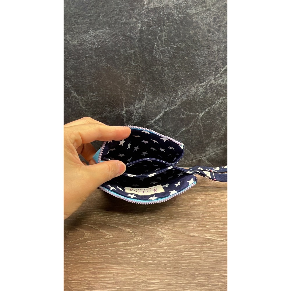 【菁。手作】卡片收納包 萬用會員卡信用卡收納包零錢包 鑰匙包 三內夾層 收納包 多款時尚花色-細節圖7