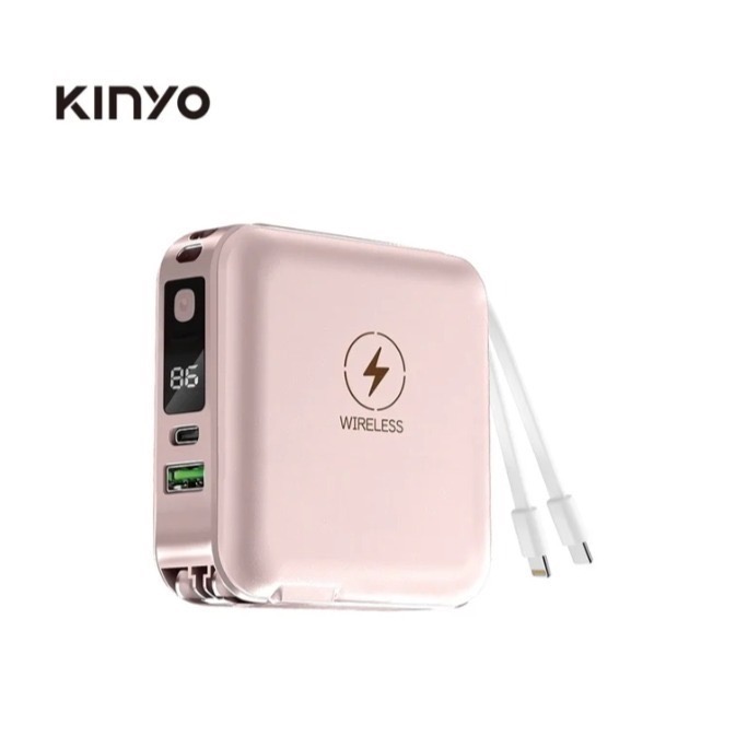 【Kinyo】行動電源 充電器12000mAh 7 in 1雙線夾心萬用充 (KPB) Type-C 蘋果手機-規格圖11