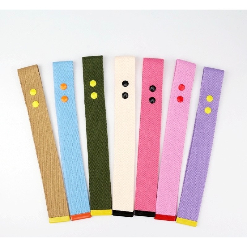 DIY 行李飄帶3.8cm寬版 行李牌旅行配件 姓名貼掛飾可DIY繡字燙熨繡布貼【菁。手作】-細節圖2