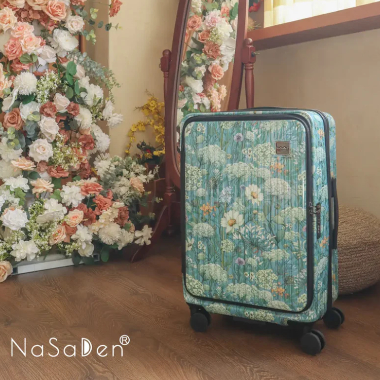 德國NaSaDen納莎登萊茵系列前開行李箱 【鼠尾草藍】 拉鍊行李箱 25吋/29吋(預購)-規格圖11
