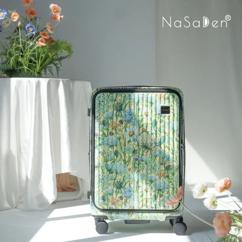 德國NaSaDen納莎登萊茵系列前開行李箱 【金魚草黃】 拉鍊行李箱 25吋/29吋-規格圖11