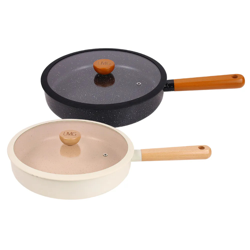 LMG 日式雪藏平底鍋(含蓋) 2款顏色任選1-細節圖11