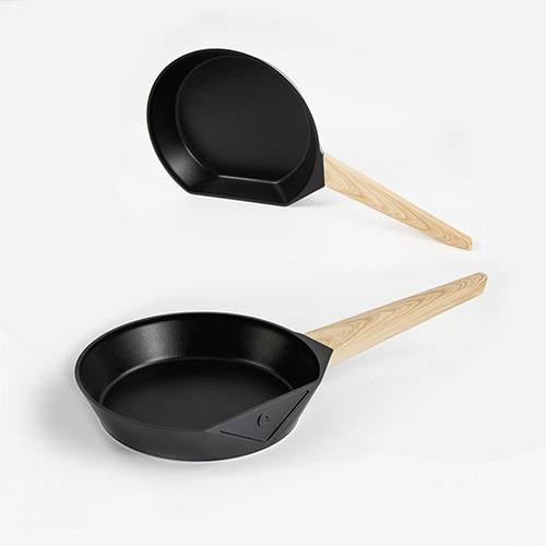 德國Buderus 鑽石可立鍋系列 24cm平底鍋(無附蓋) 淺木紋-細節圖5