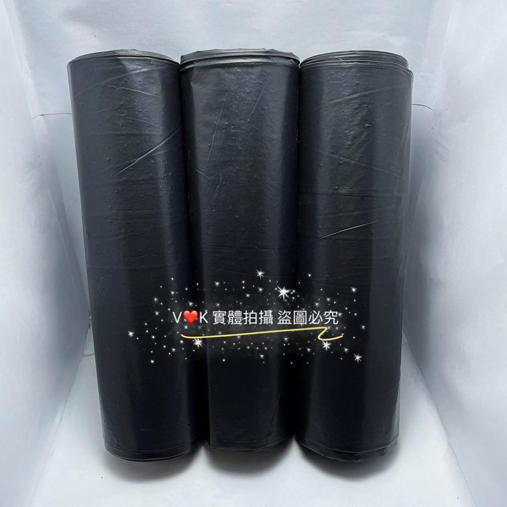 ☆現貨☆超大 厚款 垃圾袋 台灣製 碳酸鈣 環保垃圾袋 環保清潔袋 黑色 本色 實心-細節圖3