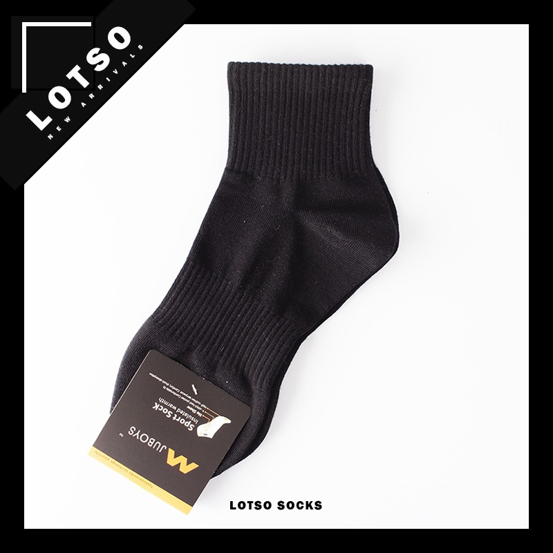 LOTSO SOCKS 日系男士純色短襪 束腰纹理 糖果色系 運動襪 襪子 男襪 穿搭 #LL001-細節圖8