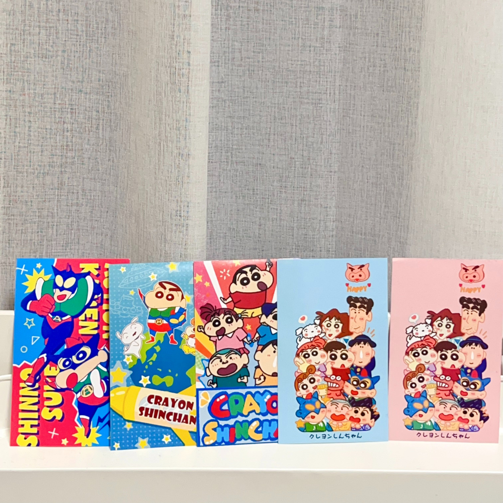 蠟筆小新家人封口貼（5款）-細節圖3