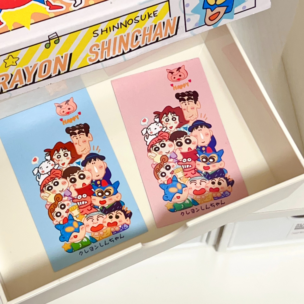 蠟筆小新家人封口貼（5款）-細節圖4