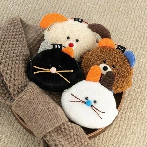 🇰🇷 現貨 Romane Brunch Brother AirPods Galaxy Buds 收納包 零錢包 吊飾-細節圖2