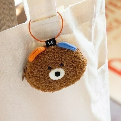 🇰🇷 現貨 Romane Brunch Brother AirPods Galaxy Buds 收納包 零錢包 吊飾-細節圖4