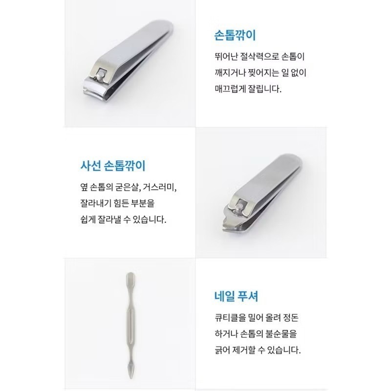 🇰🇷 現貨 Romane Brunch Brother 指甲剪 指甲剪套組 美甲工具 收納包-細節圖5