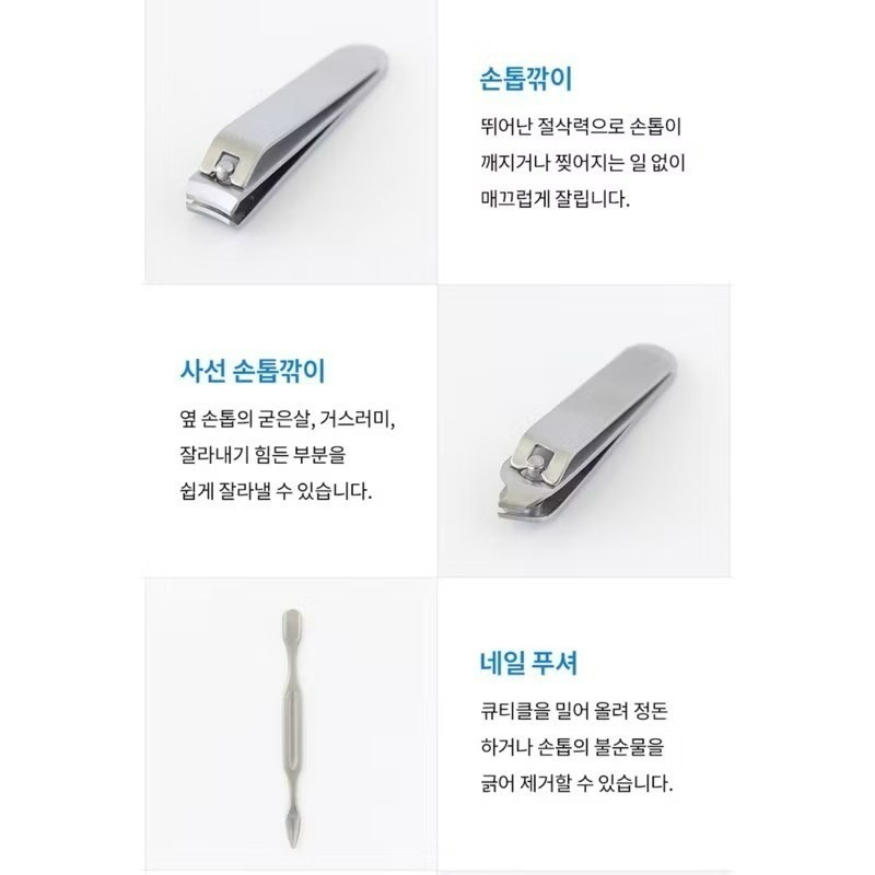 🇰🇷 現貨 Romane Brunch Brother 指甲剪 指甲剪套組 美甲工具 收納包-細節圖5